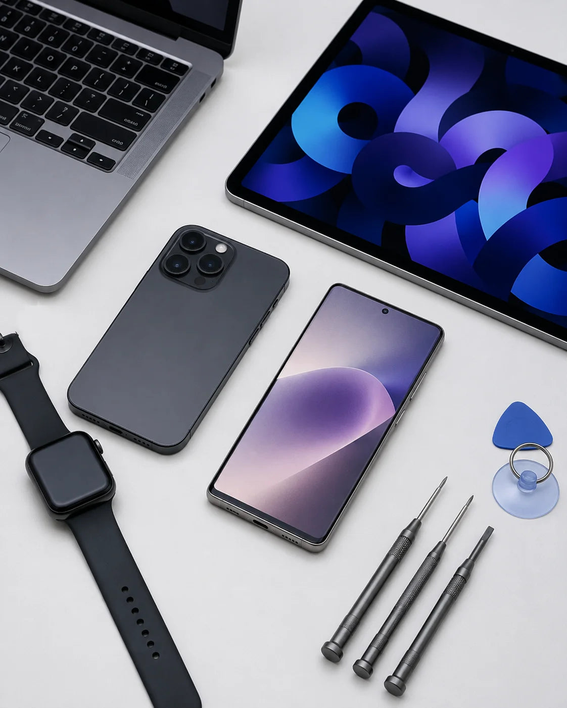 Device repair pickup and delivery service